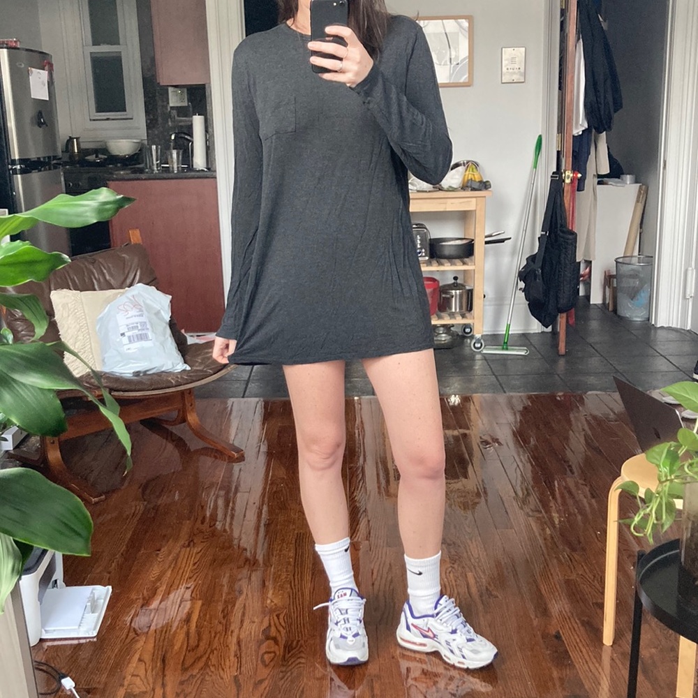 T By Alexander Wang Mini Long Sleeve Dress OR long shirt
